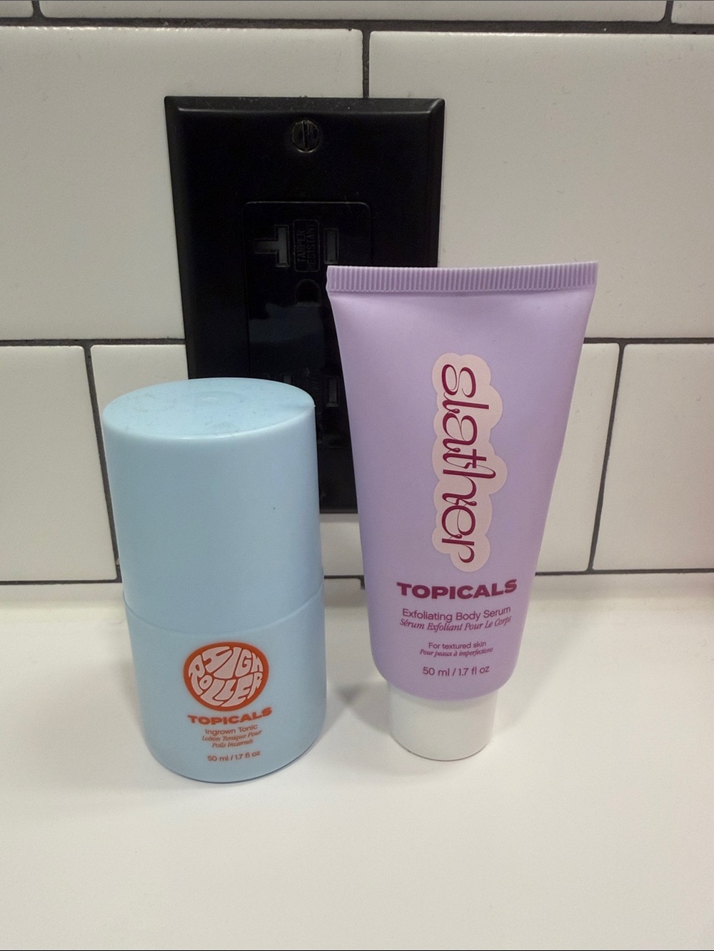 Topicals Slathier Exfoliating Body Serum - Lavender